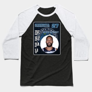 Rudy Gobert Baseball T-Shirt